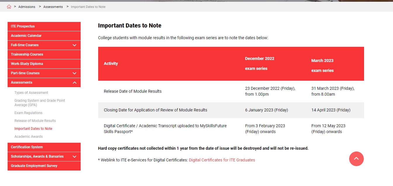 [ITE News #032] Reminder to Ensure You Can Still Login to ITE Student ...